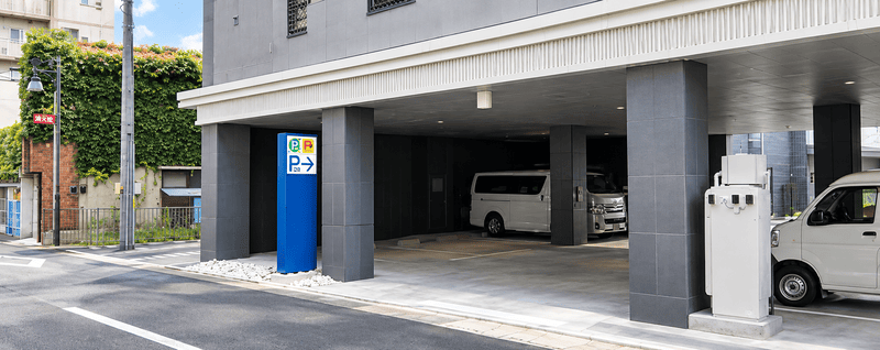 駐車場完備のイメージ画像
